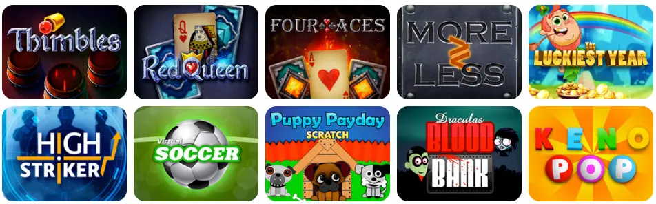 Jeux en ligne STARGAMES CASINO