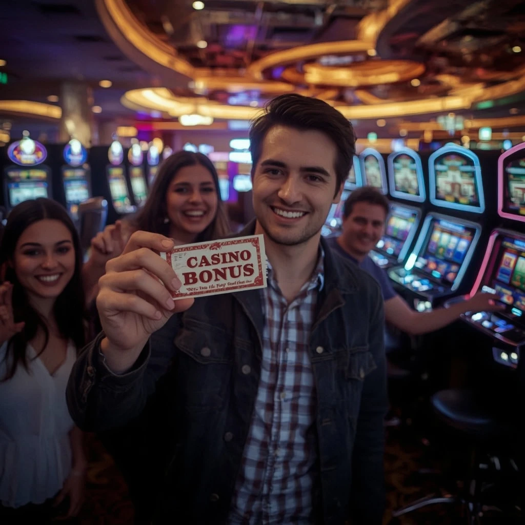 une personne tenant un bonus STARGAMES CASINO