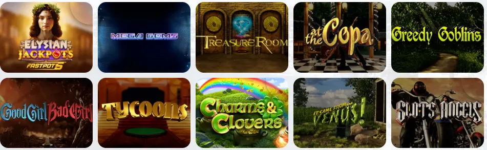 Les Jackpots au STARGAMES CASINO